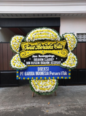Papan Bunga Duka di Air Napal